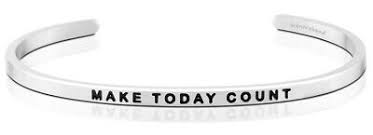 MantraBand Make Today Count Cuff