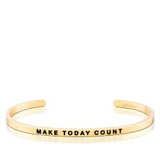 MantraBand Make Today Count Cuff