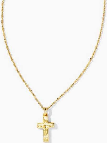Kendra Scott Solid Cross Pendant Necklace