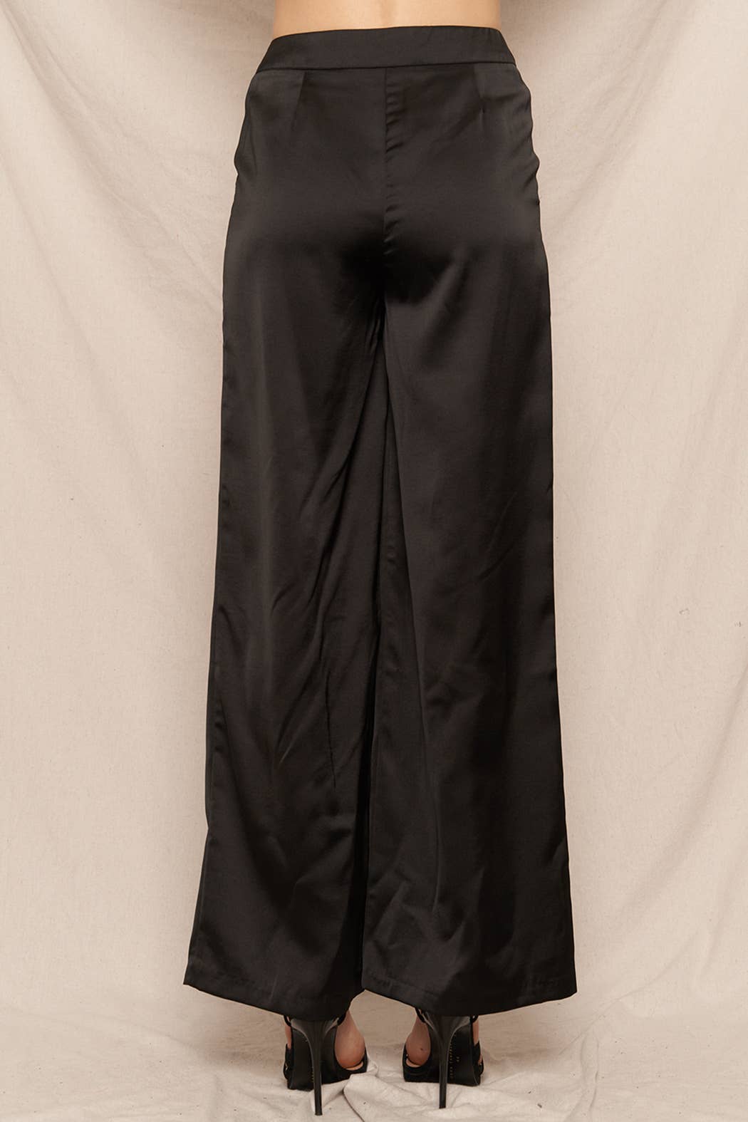 Satin Wide Leg Pants
