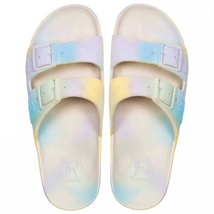 Cacatoès Lapa Tie & Dye Blue Scented Sandals