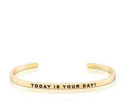 MantraBand Today Is Your Day Cuff