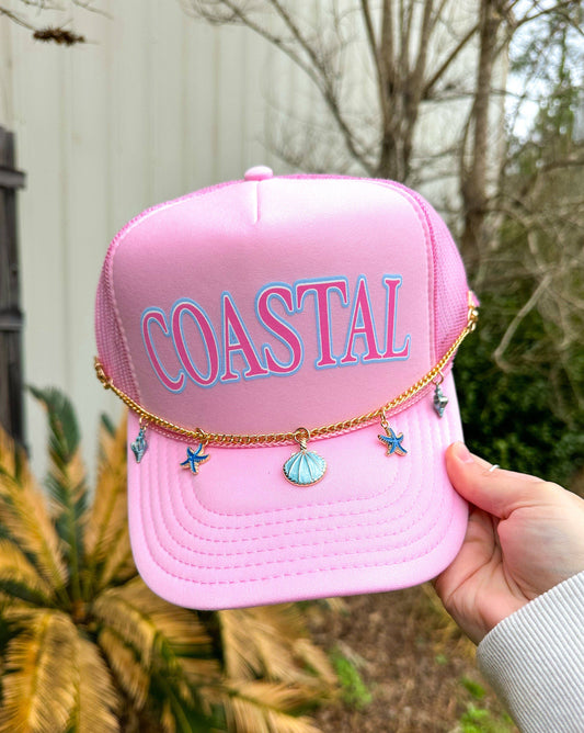 Coastal Pink Trucker Hat
