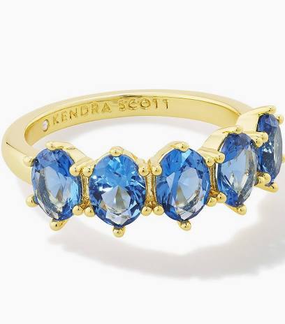 Kendra Scott Cailin Crystal Stud Ring - December