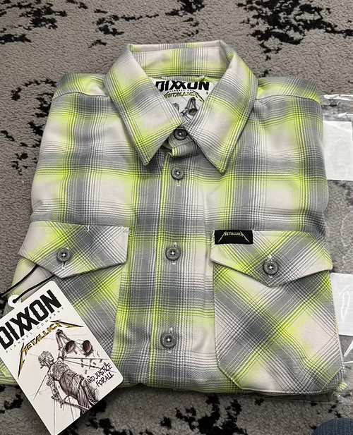 DIXXON Metallica And Justice For All Flannel
