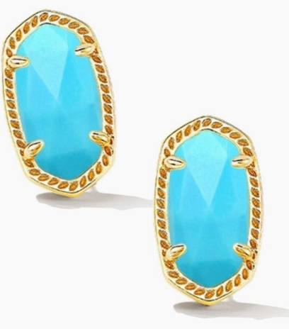 Kendra Scott Ellie Stud Earrings - Gold