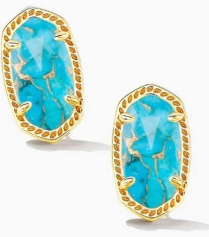 Kendra Scott Ellie Stud Earrings - Gold