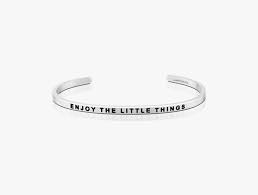 MantraBand Enjoy the Little Things Cuff