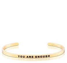 MantraBand You Are Enough Cuff