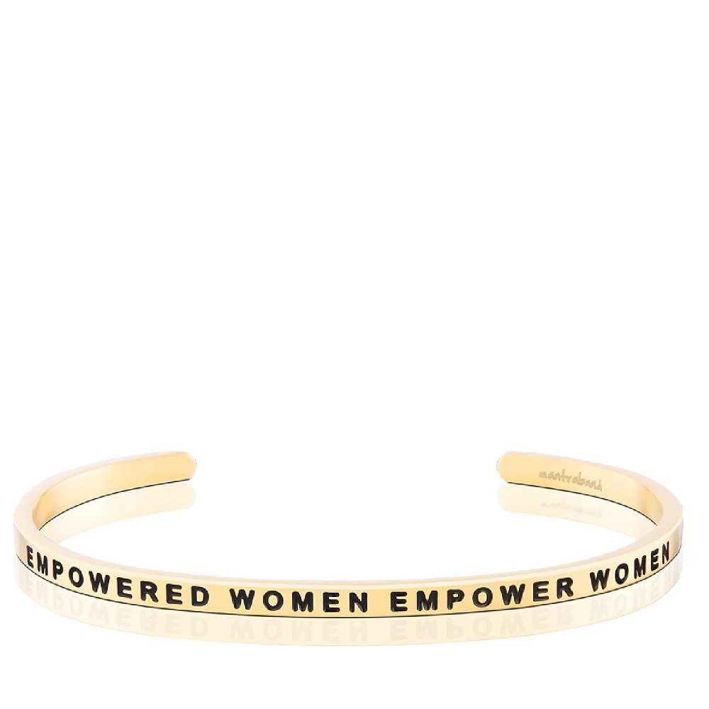 MantraBand Empowered Women Empower Women Cuff