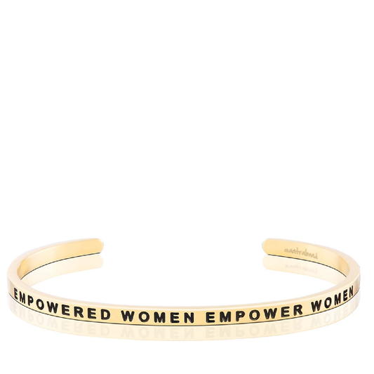 MantraBand Empowered Women Empower Women Cuff