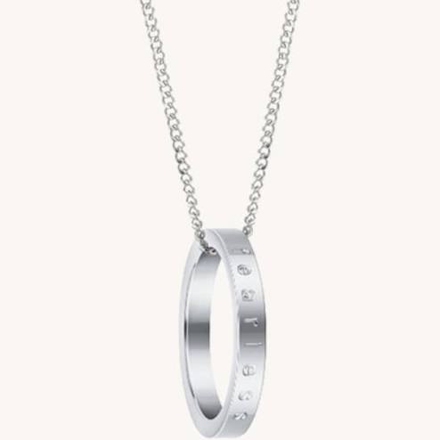 MantraBand Fearless Fidget Ring Necklace