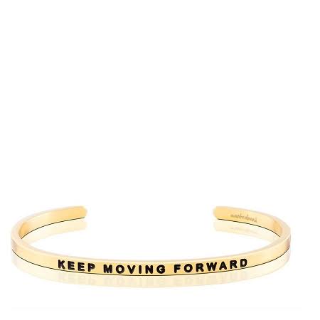 MantraBand Keep Moving Forward Cuff