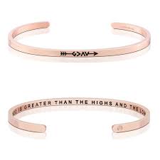 MantraBand God is Greater Than the Highs and Lows Cuff