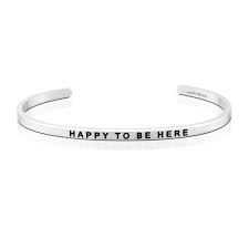 MantraBand Happy to Be Here Cuff