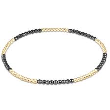Enewton Blissful 2mm Bracelet - Faceted Hematite