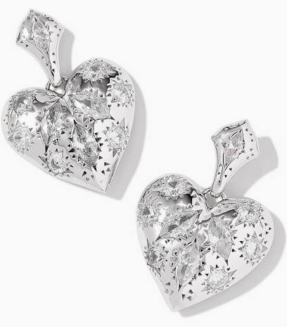 Kendra Scott Holland Heart Drop Earrings