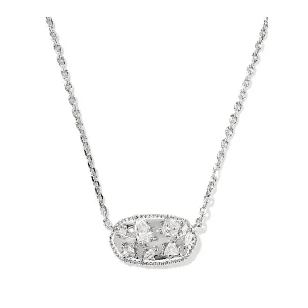 Kendra Scott Holland Necklace Silver