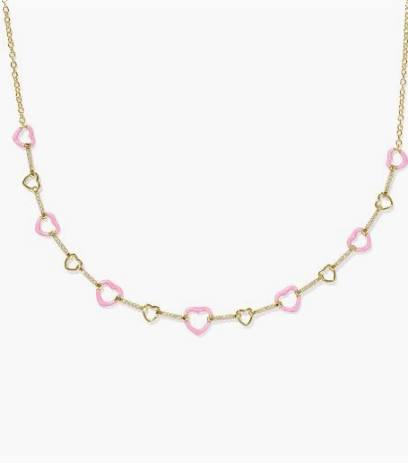 Kendra Scott Haisley Heart Strand Necklace