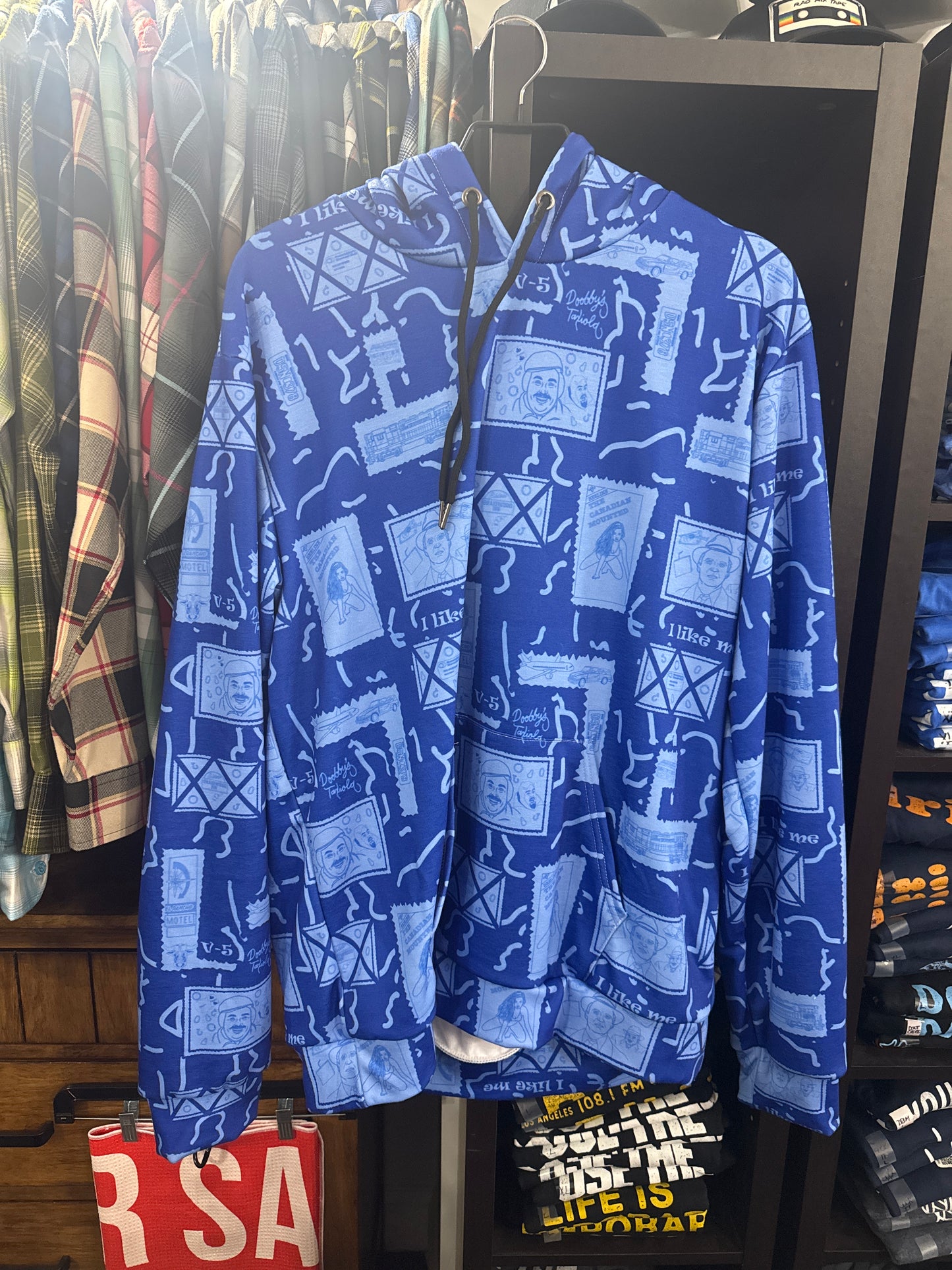 Hooded Sweatshirt Based On Pajamas Worn John C Tribute