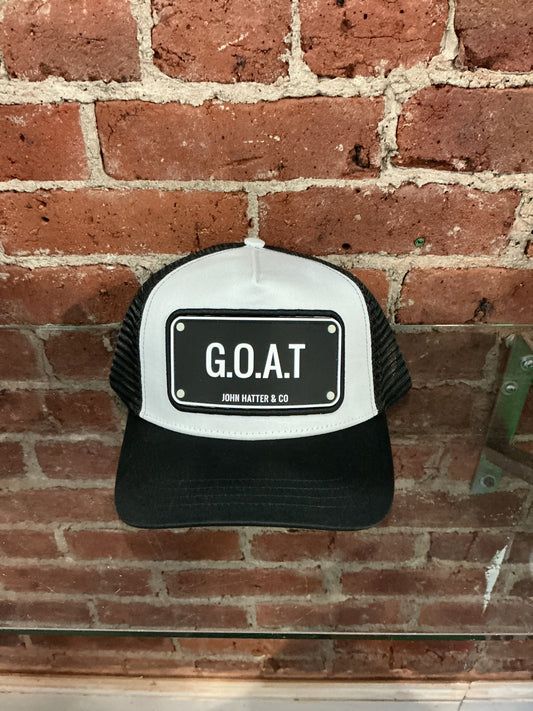 John Hatter & Co G.O.A.T - Rubber Trucker Hat