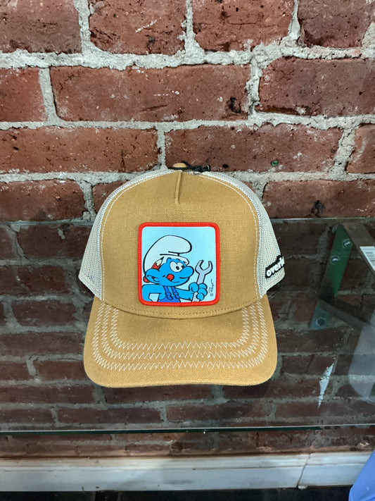 OVERLORD X Smurfs: Handy Smurf Trucker Cap