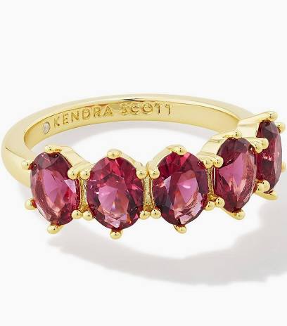 Kendra Scott Cailin Crystal Stud Ring - January