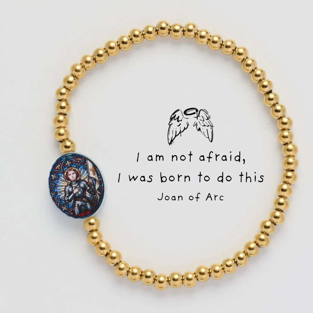 Holy Water Saint Joan Of Arc Bracelet