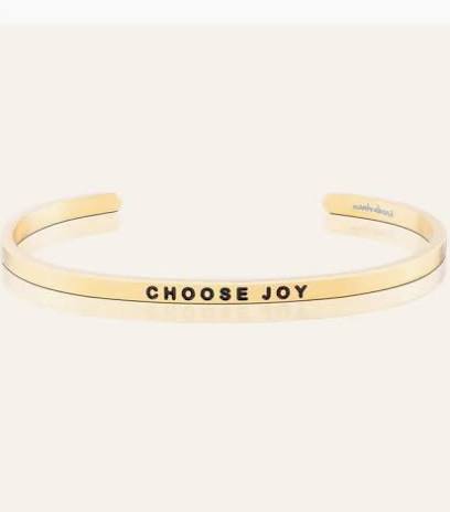 MantraBand Choose Joy Cuff