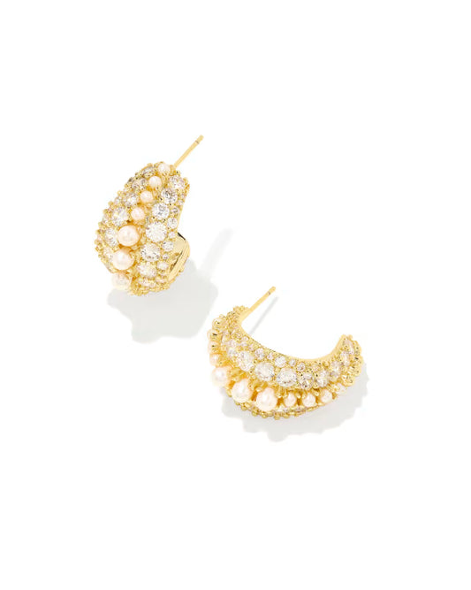 Kendra Scott Krista Gold Hoop Earrings