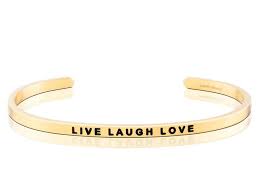 MantraBand Live Laugh Love Cuff