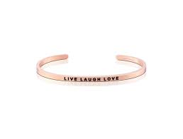 MantraBand Live Laugh Love Cuff