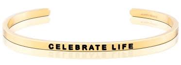 MantraBand Celebrate Life Cuff