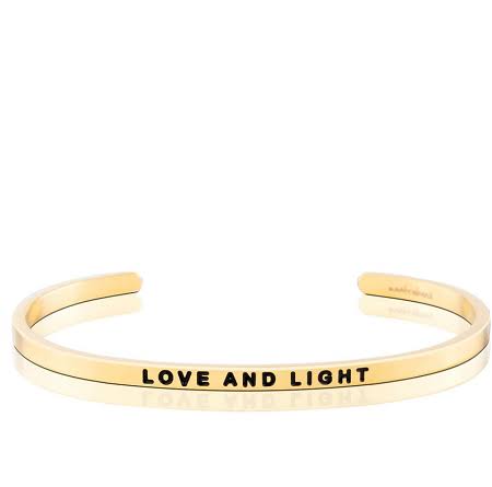 MantraBand Love and Light Cuff