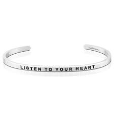 MantraBand Listen to Your Heart Cuff