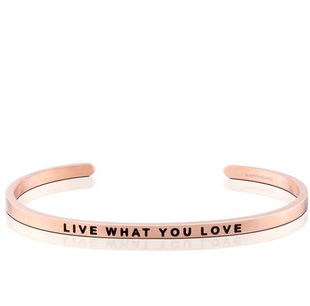 MantraBand Live What You Love Cuff