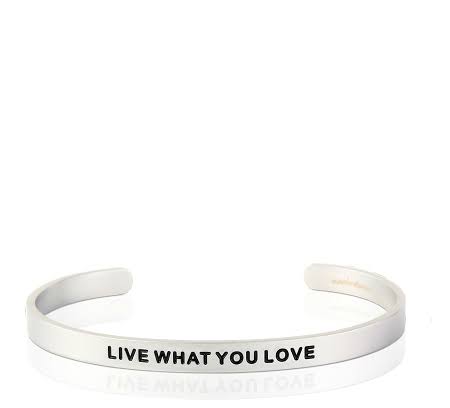 MantraBand Live What You Love Cuff