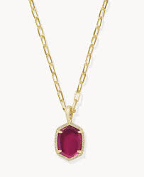 Kendra Scott Daphne Frame Pendant Necklace