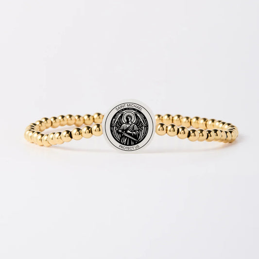 Holy Water Saint Michael Bracelet