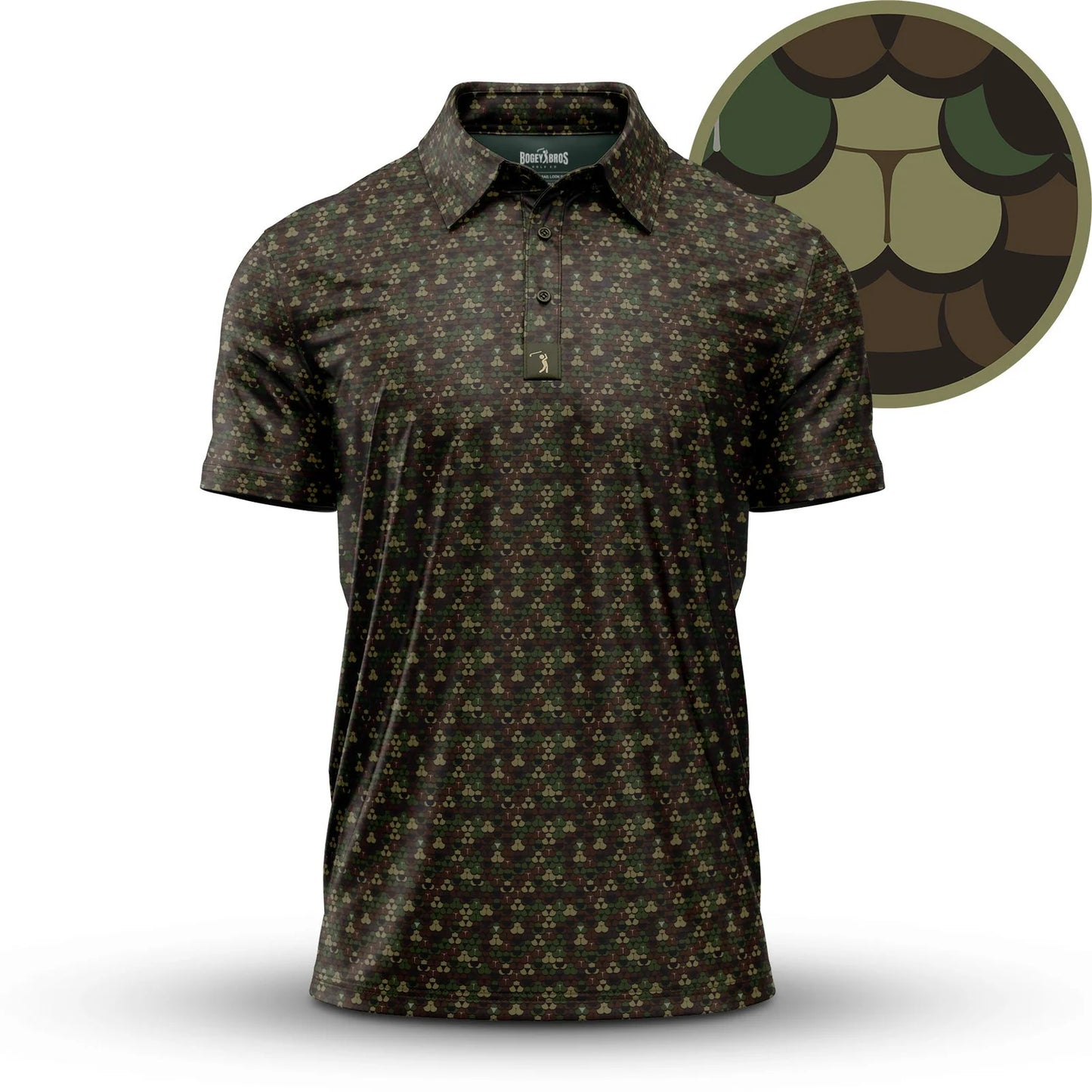 Bogey Bros Whale Tail OG Camo Polo