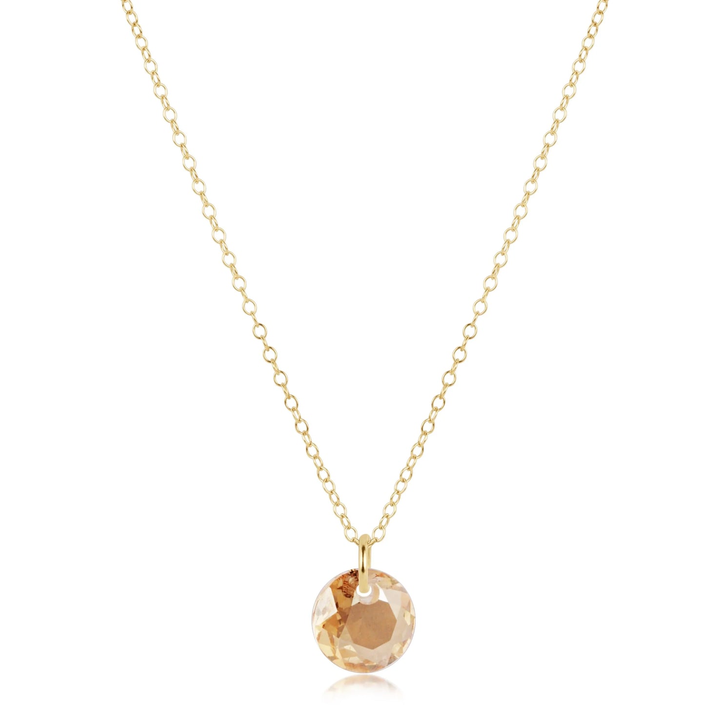 enewton Classic Gold Reflection Birthstone 16" Necklace