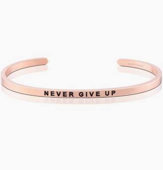 MantraBand Never Give Up Cuff