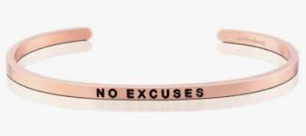 MantraBand No Excuses Cuff