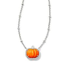 Kendra Scott Pumpkin Pendant Necklace