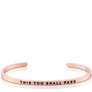 MantraBand This Too Shall Pass Cuff