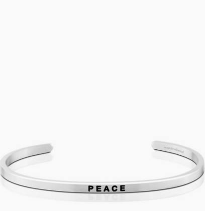MantraBand Peace Cuff