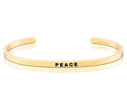 MantraBand Peace Cuff