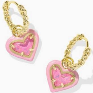 Kendra Scott Enamel Huggie Earrings