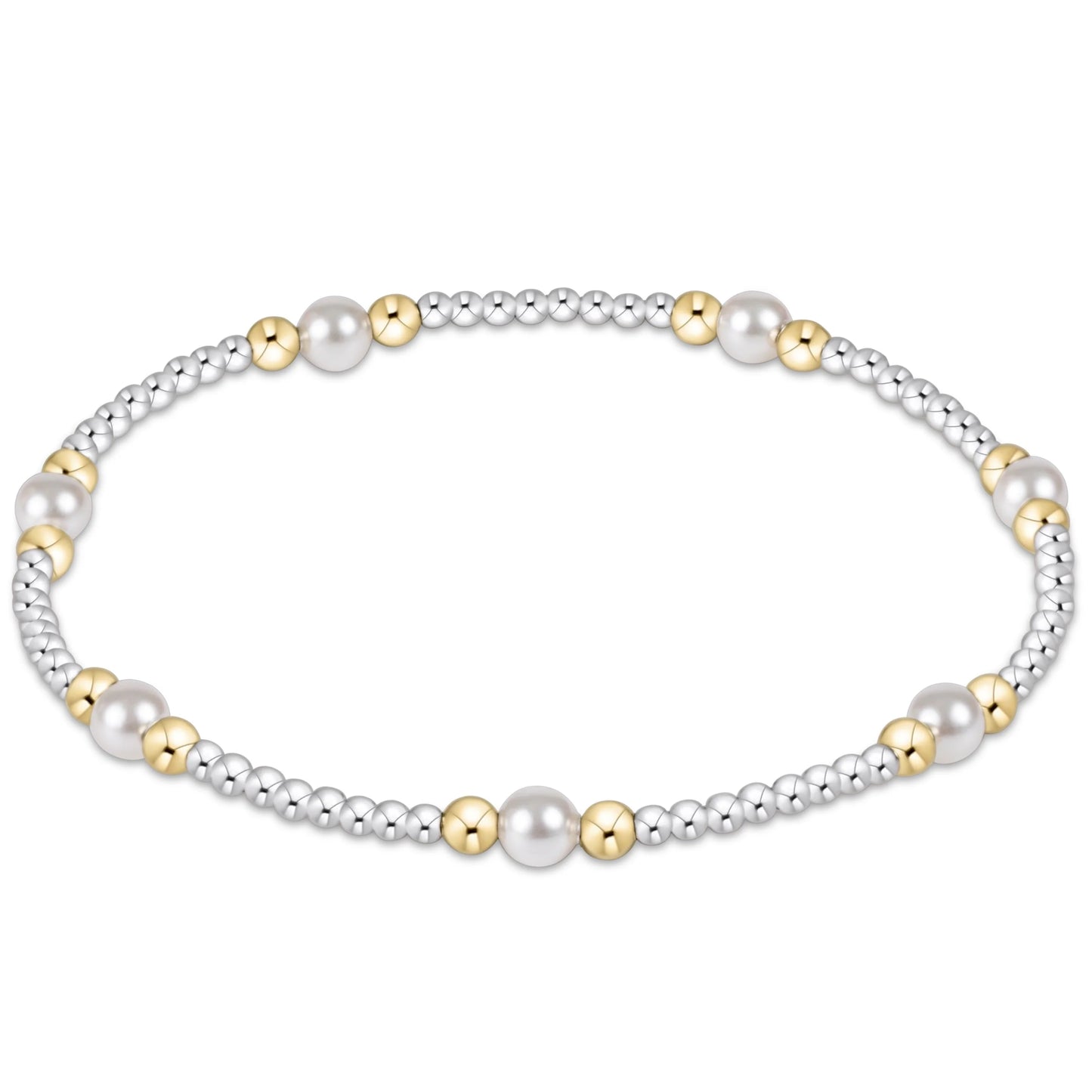 Enewton Purpose Pearl Bracelet Silver