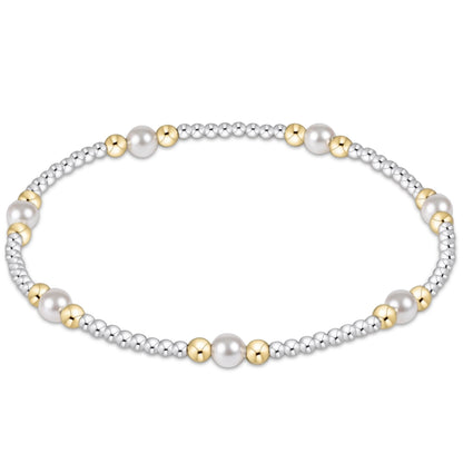 Enewton Purpose Pearl Bracelet Silver